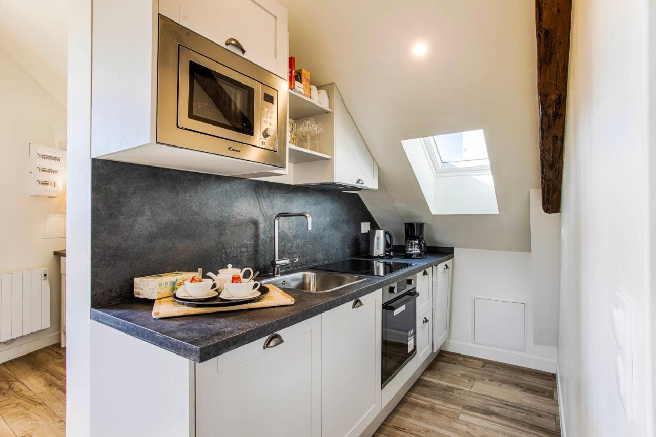 Beau L.O.F.T. Sous Les Toits - Vue Sur Mer 2 A 4 Personnes - Residence La Vague Houlgate Eksteriør billede